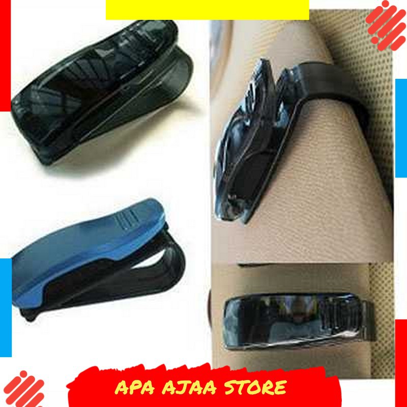 Terbaru ! VINID Vehicle Mounted SunGlasses Clip Gantungan Kacamata - QF-1301