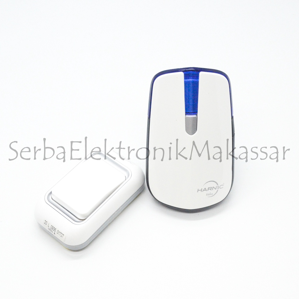 Bell Pintu Rumah Wireless AC Listrik Heles Harnic D-056K D-068K 1KNOP