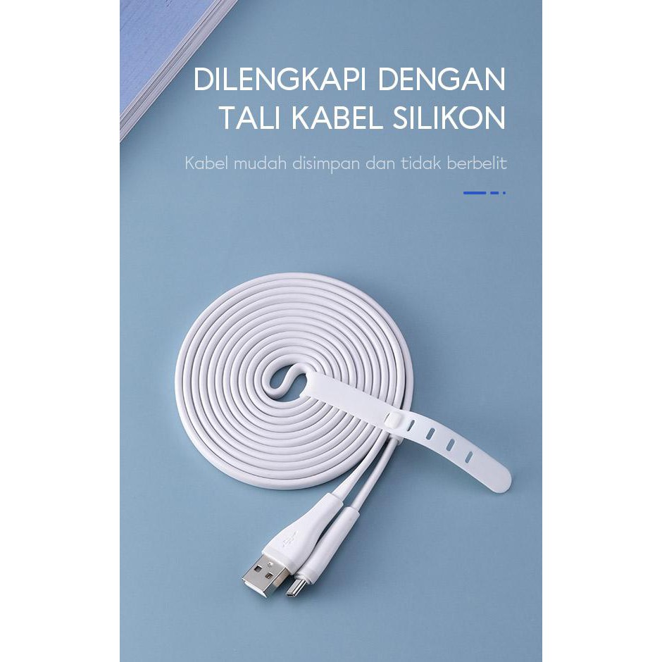 KABEL DATA MICRO-USB IPHONE &amp; TYPE-C VIVAN SM100S / SL100S / SC100S