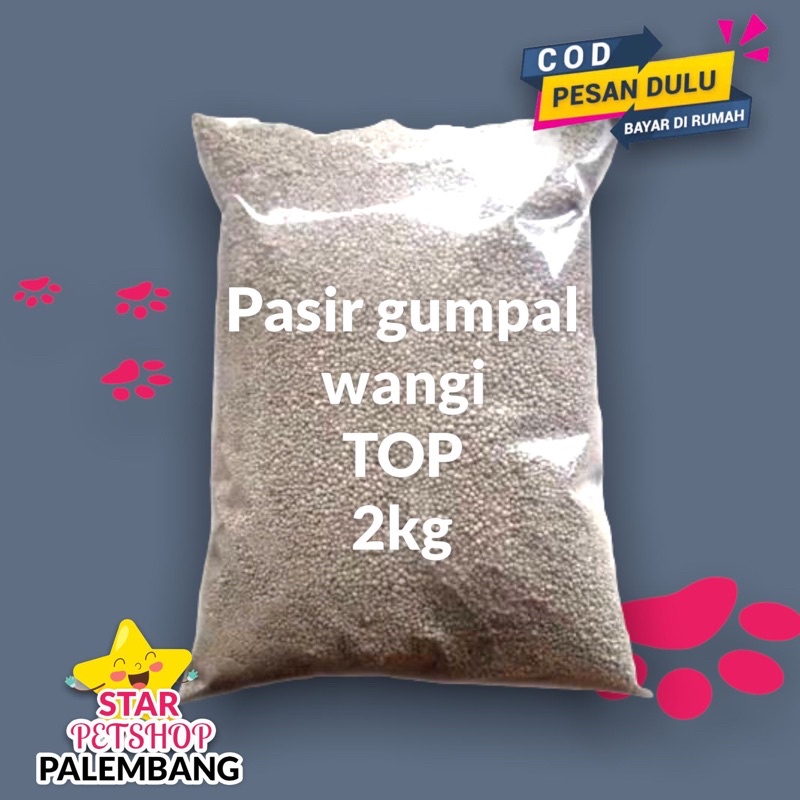 Pasir Gumpal Top Repack 2kg BACA DESKRIPSI!