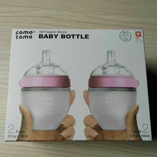 COMOTOMO BOTTLE TWIN PACK 150ML 250ML COMO TOMO PAKET ISI 2