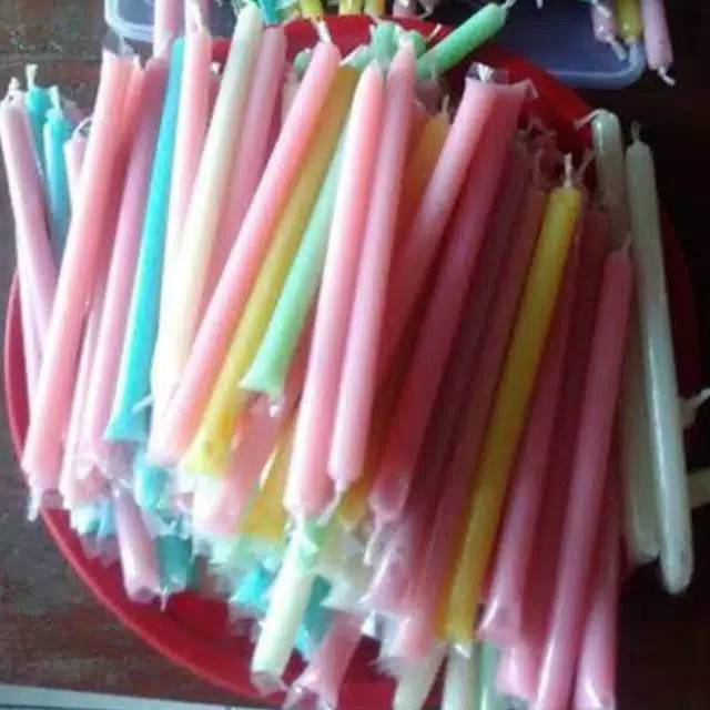 100 gr plastik es pensil es lilin es mambo spidol ukuran 1,8x23 cm / 1,8x32 cm / 2x35 cm / 2,5x20 cm / 3x20 cm / 3x23 cm / 3x26 cm / 3x30 cm / 4x23 cm