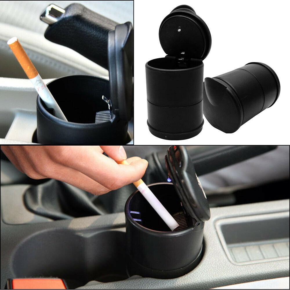 LED Car Ashtray Asbak Mobil Cup Holder LED High Quality