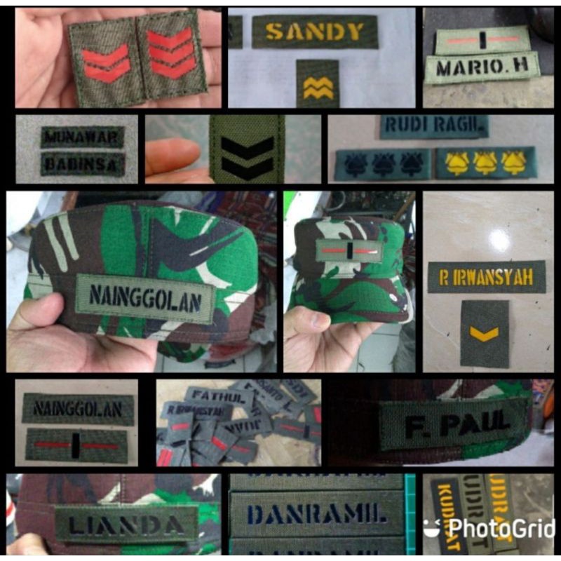 PATCH LASER NAMA PDL/PATCH LASER NAMA PDH