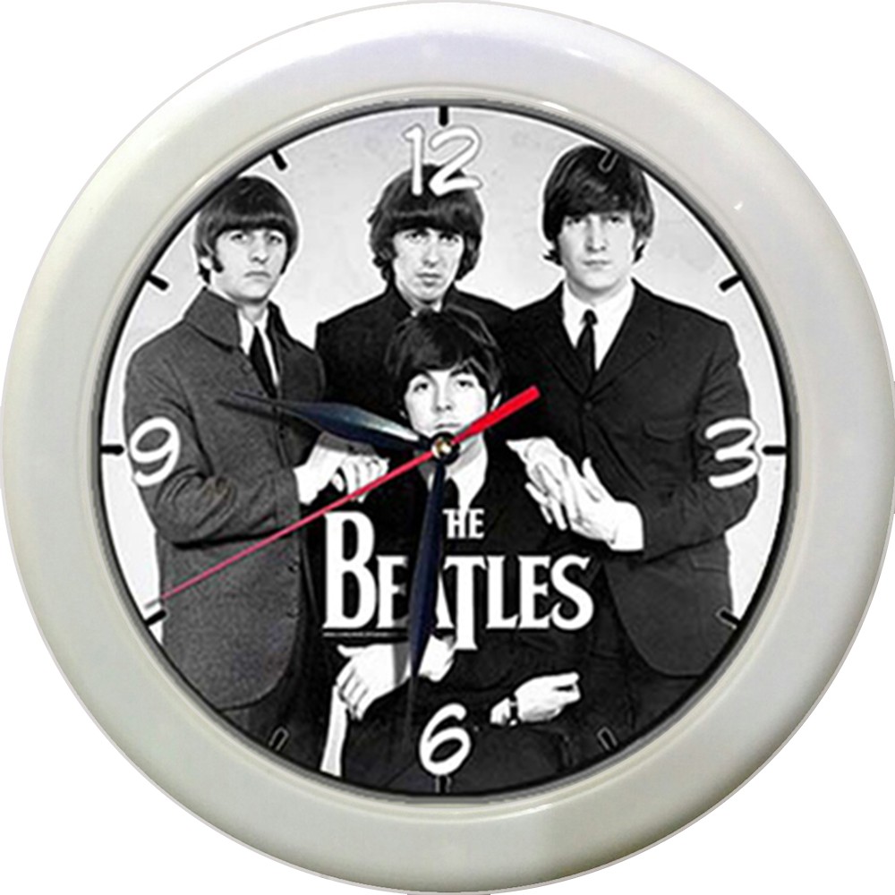 JAM DINDING THE BEATLES 3   (DIAMETER 30CM)