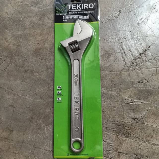 Kunci Inggris TEKIRO 12&quot; 300MM / Adjustable Wrench 12 INCH - konci kunci inggris 12 IN TEKIRO