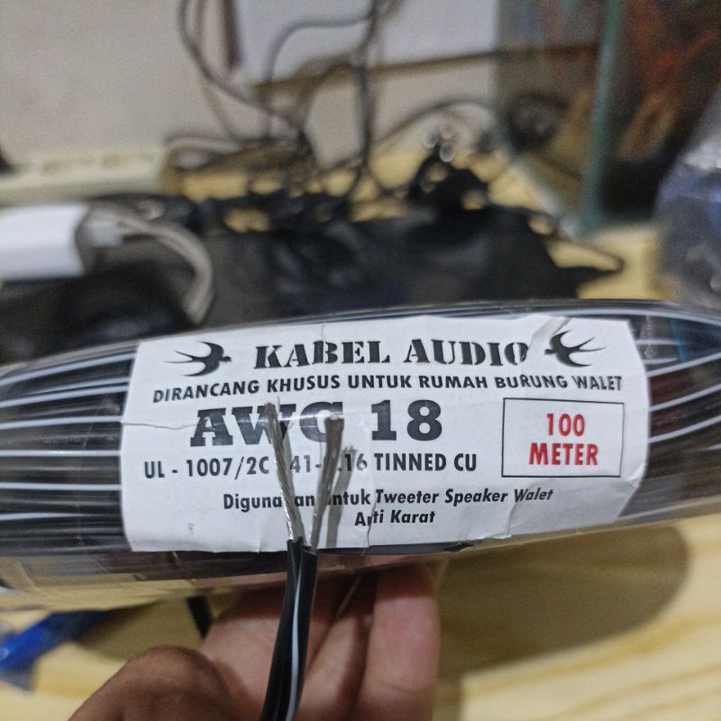 Kabel Speaker 18awg 18 AWG Jual Meteran