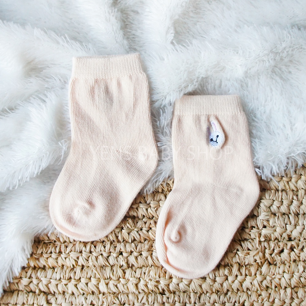 MUMUDORA Kaos Kaki Bayi Motif Bunny Kelinci / Baby Socks