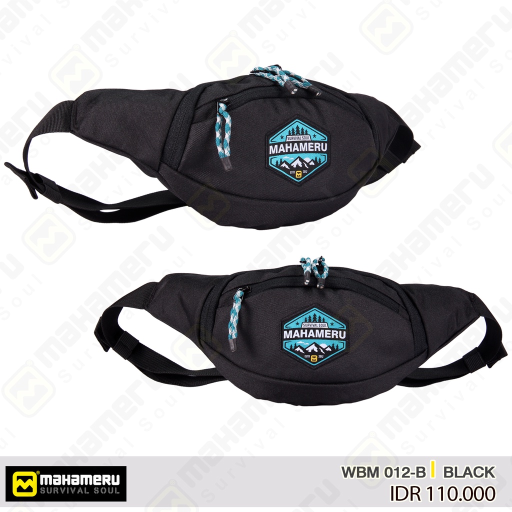 TAS SELEMPANG MAHAMERU WBM 012 BLACK