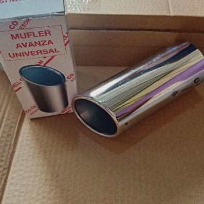 Muffler Ujung Knalpot Universal Avansa Agya Calya Brio