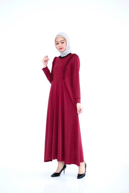 Gamis/gamis jersey/gamis jersey terbaru/gamis terbaru/model gamis terbaru/gamis polos