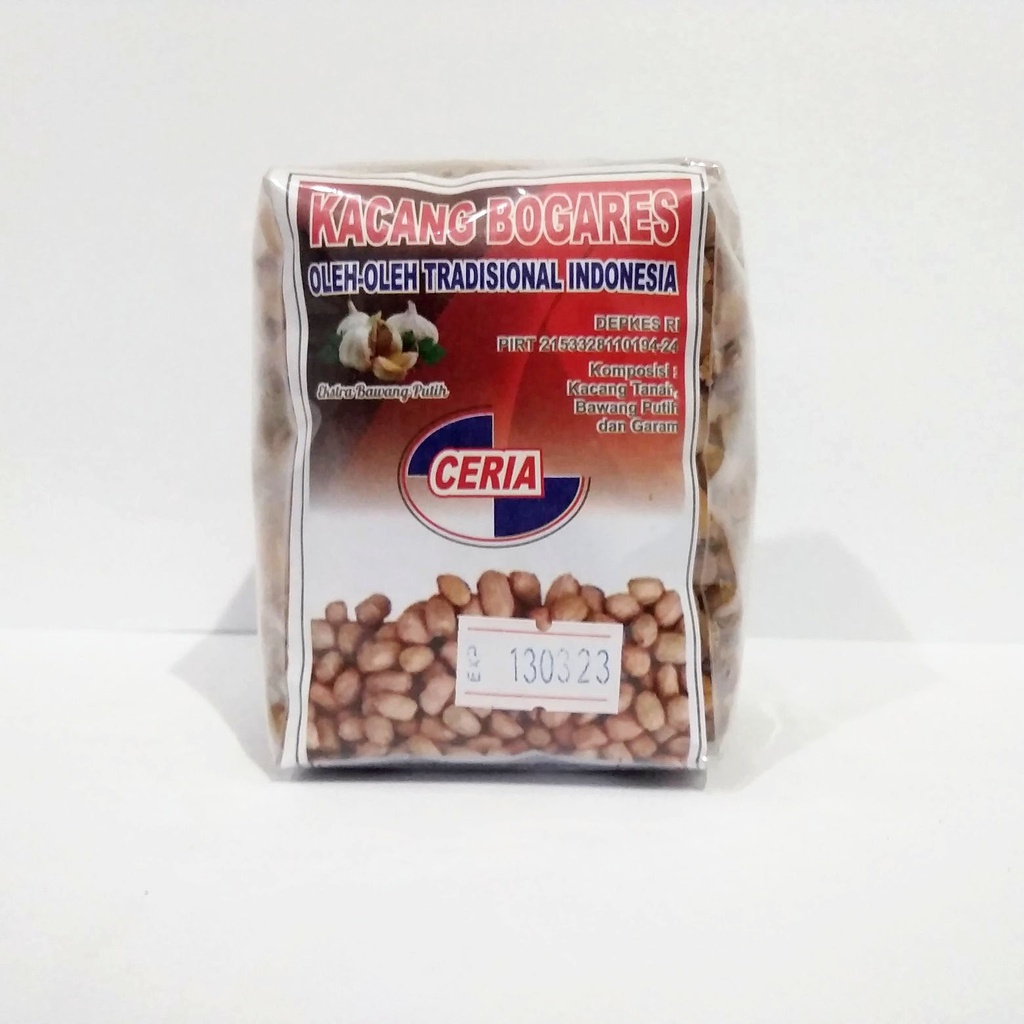 

Kacang Bogares Ceria Bawang Putih 500 gram