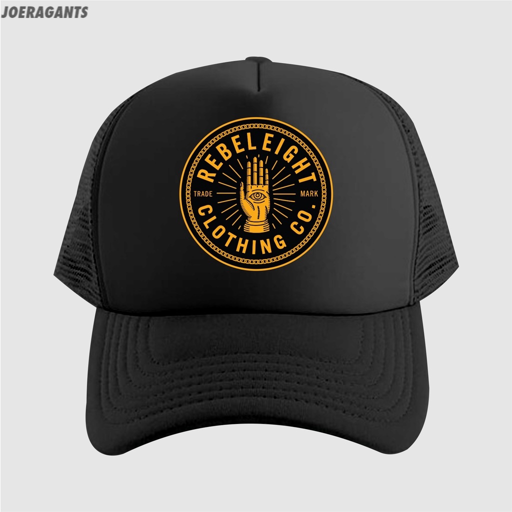 TOPI TRUCKER HATS JARING REBEL 8 EIGHT ONE EYE joeragants