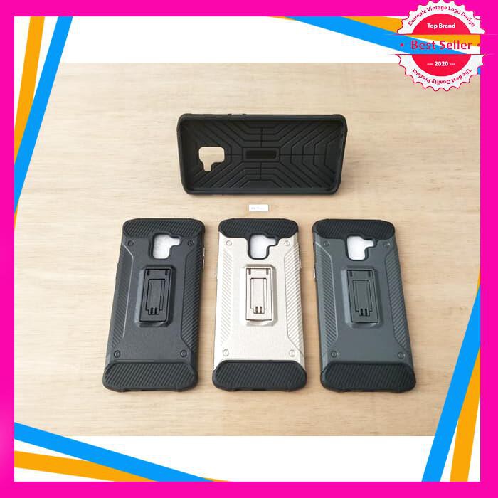 HARD CASE STANDING SPIGEN IRON SAMSUNG GALAXY A8 PLUS (2018) A730