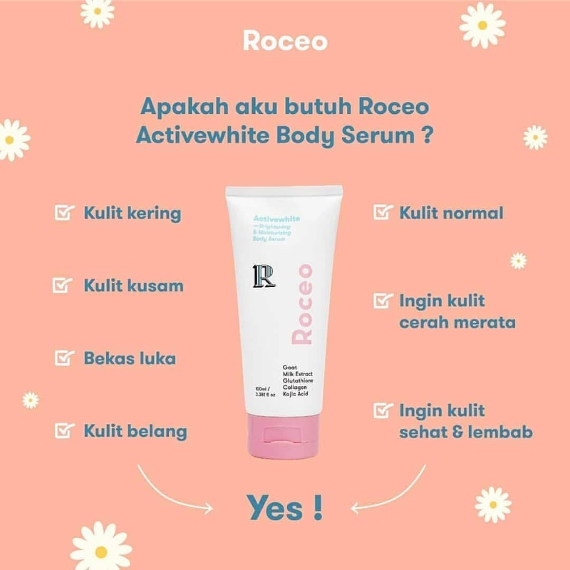 ROCEO Brightening & Moisturizing Body Serum 100ml-1