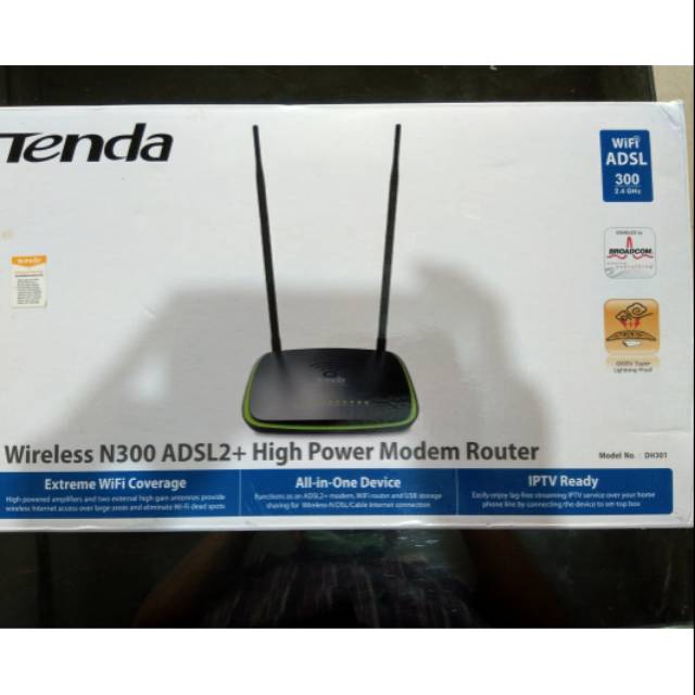 Modem tenda ADSL N300