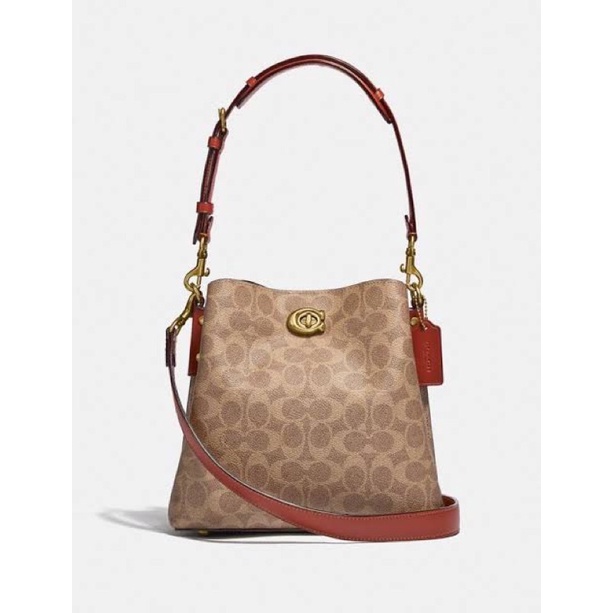 Coach Willow Bucket Bag in tan