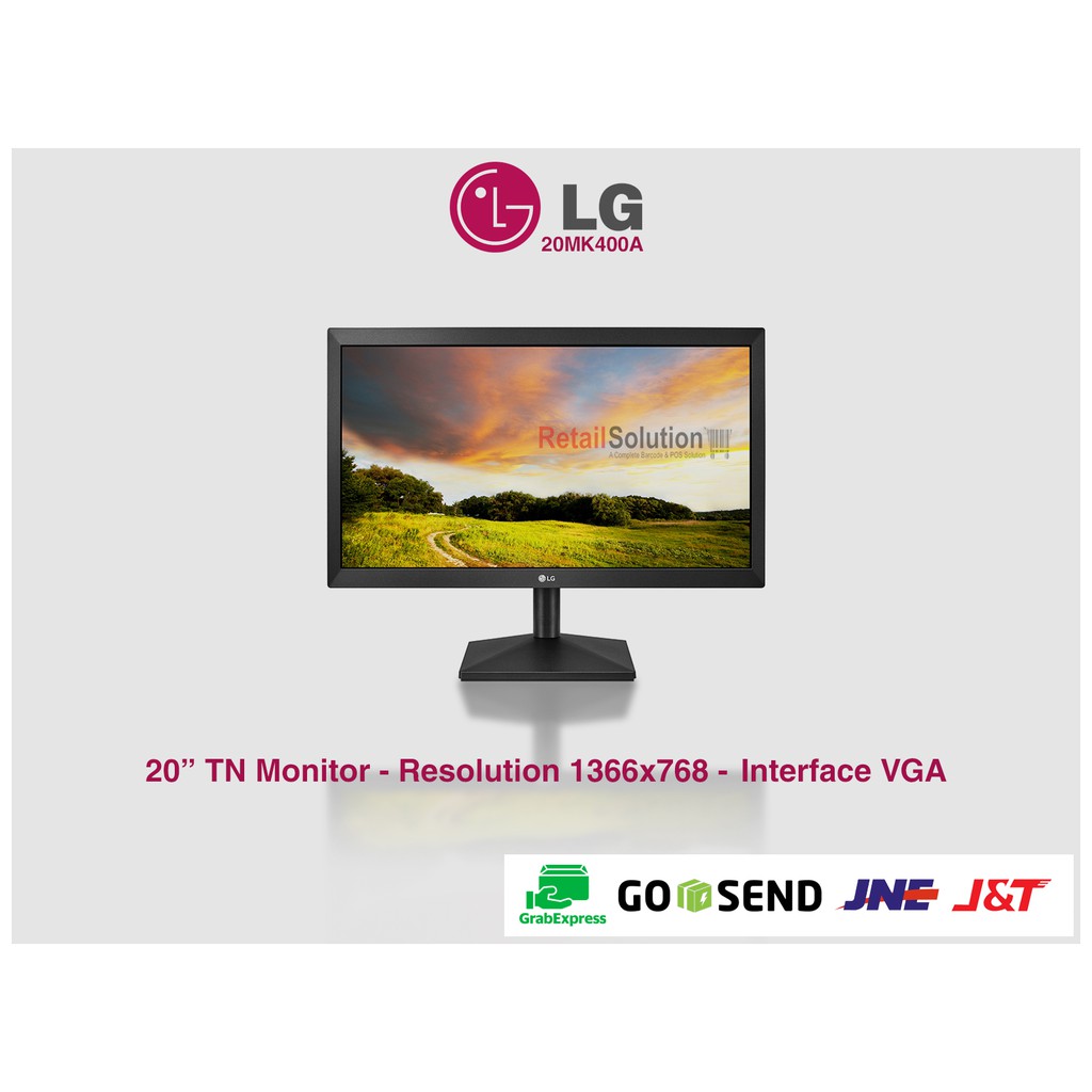 LG 20MK400A 20&quot; TN HD Monitor