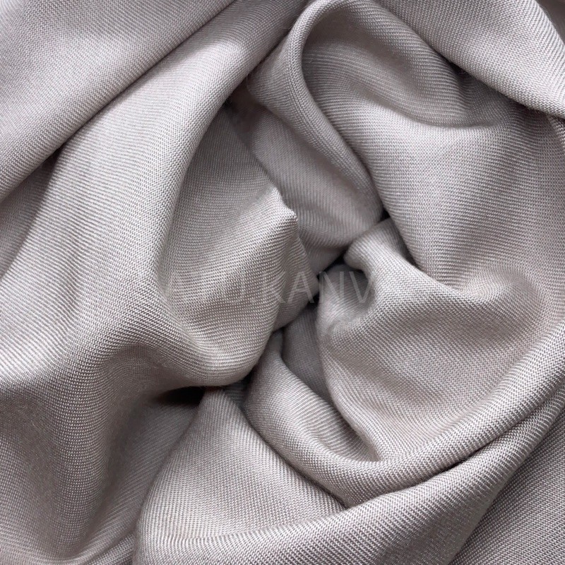 Kain Rayon Twill Polos (100%Rayon) PREMIUM-Khaky muda