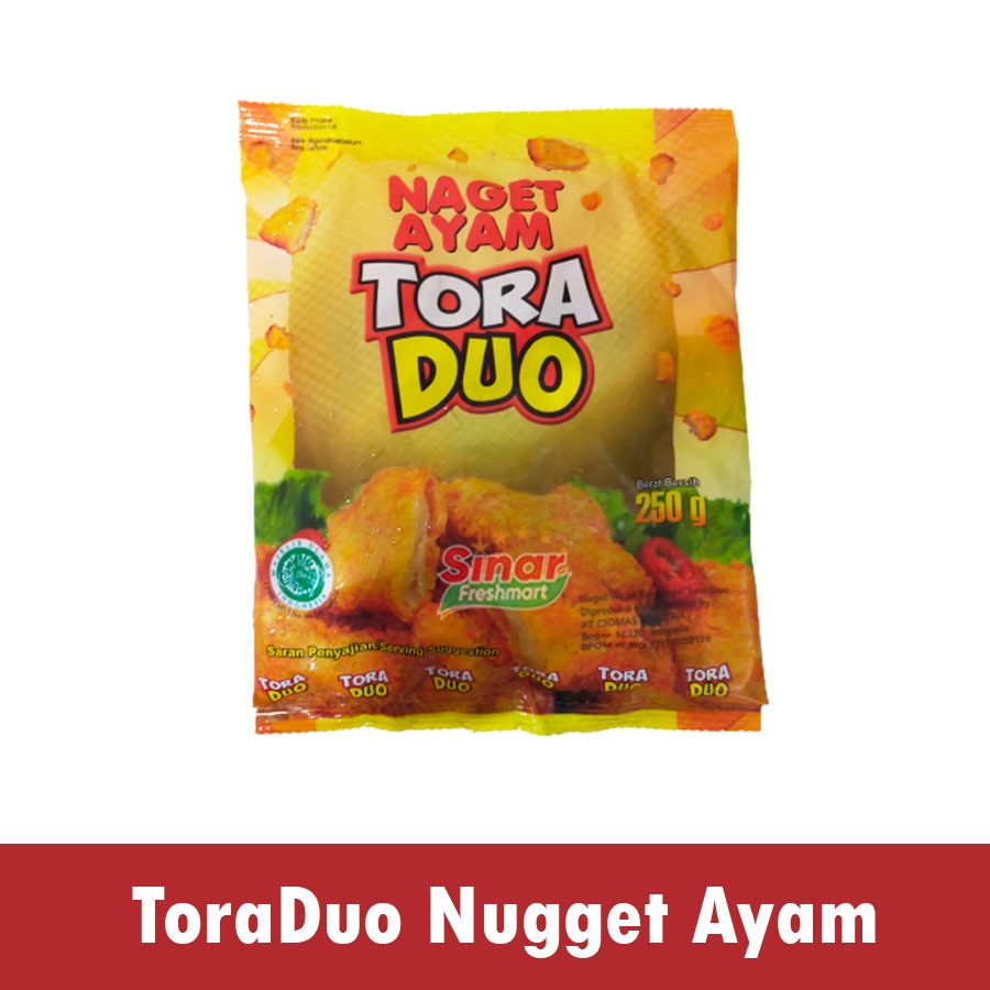 

[SINAR.FRESHMART] TORA DUO CHICKEN NUGGET / NUGGET DAGING AYAM [250gr]