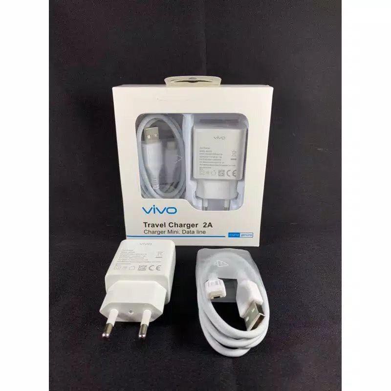[JUALSEMUA18]CHARGER VIVO 2A ORIGINAL AK933 MICRO USB QC 3.0 FAST CHARGING 5.0