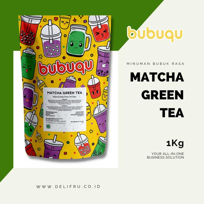 

TERLARIS Powder Drink Matcha Green Tea Latte Bubuqu - Bubuk Minuman Teh Matcha/MINUMAN COLLAGEN/MINUMAN YOYIC/MINUMAN DIET/MINUMAN PEMUTIH BADAN/MINUMAN KOREA/MINUMAN KEMASAN/MINUMAN KALENG/MINUMAN KOTAK/MINUMAN SEHAT HERBAL/MINUMAN SEHAT UNTUK