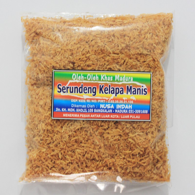 

Serundeng Kelapa Manis 100 gram