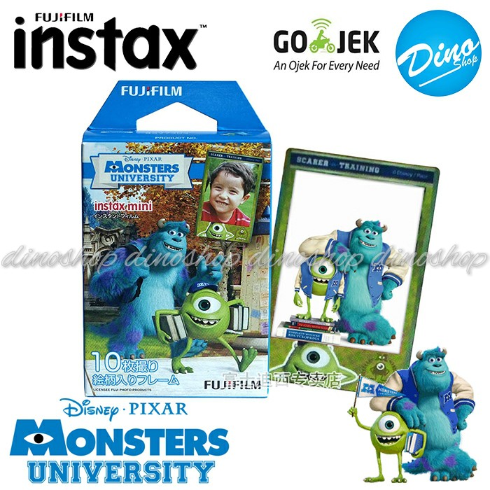 Fujifilm Refill Instax Mini Film Disney Monster University - 10 Lembar