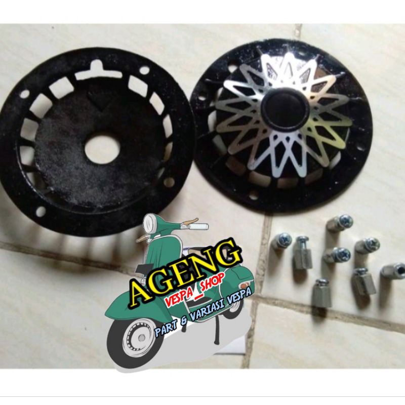 Wildop vespa blower ring 8 penutup velg vespa ring 8