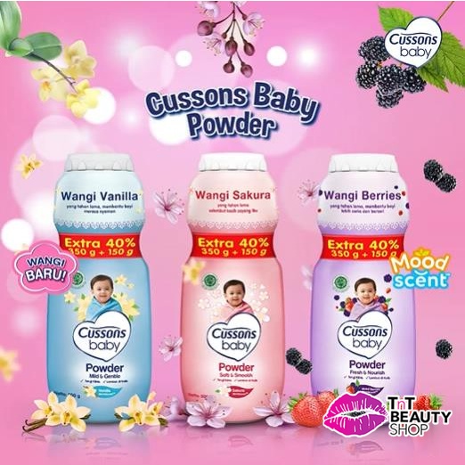 𝐑𝐀𝐃𝐘𝐒𝐀 - Cussons Baby Powder - Bedak Bayi - Bedak Tabur Bayi