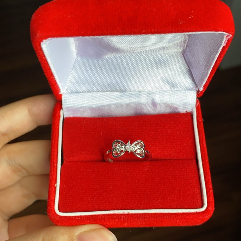 Cincin Perak Sterling Silver S925 Asli Premium quality Import RS058