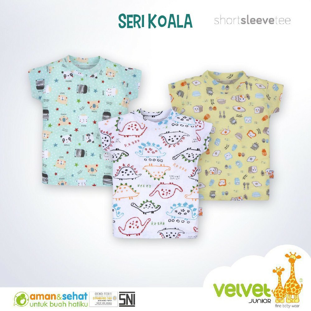 Velvet Junior 3 helai atasan