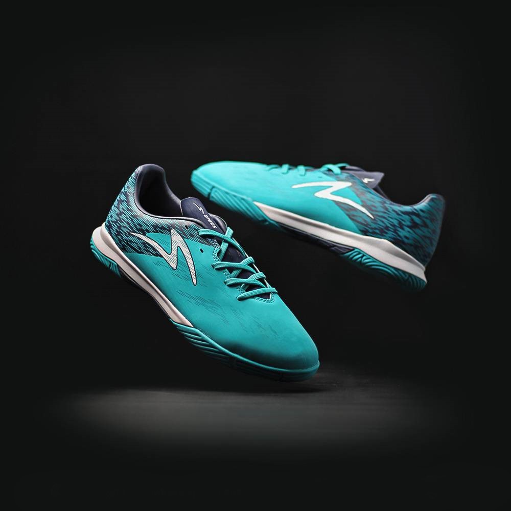 specs alpha pro blu aqua in sepatu futsal