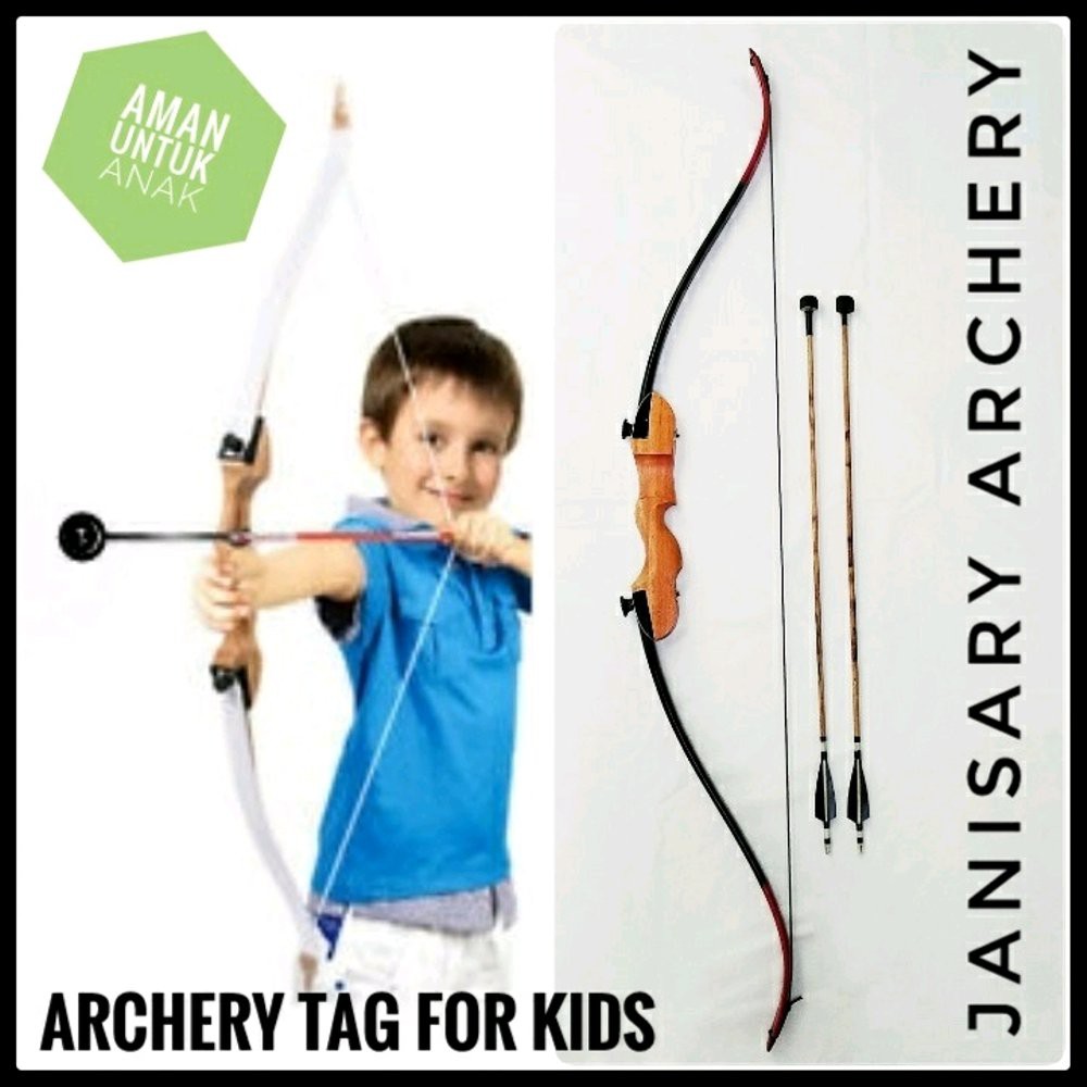 Busur panah anak SD archery tag