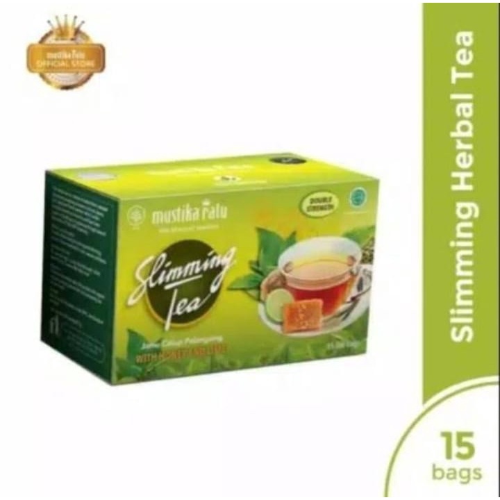 

Mustika Ratu Slimming Tea Plus with Honey and Lime Double Strenght Isi 15 Bags