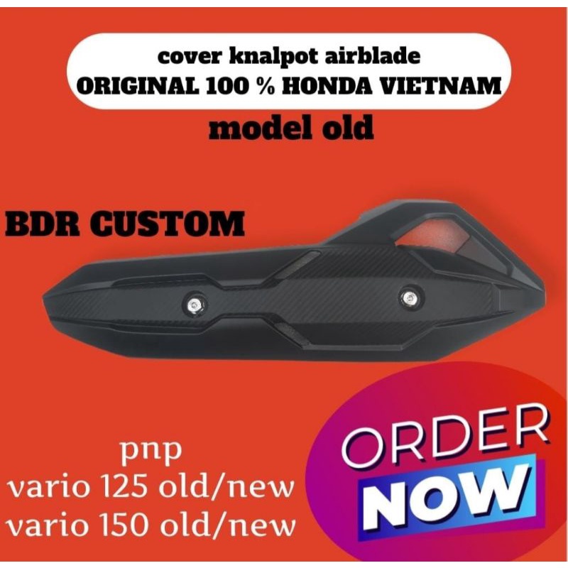 Jual Cover Tameng Knalpot Airblade Tameng Knalpot Airblade Original