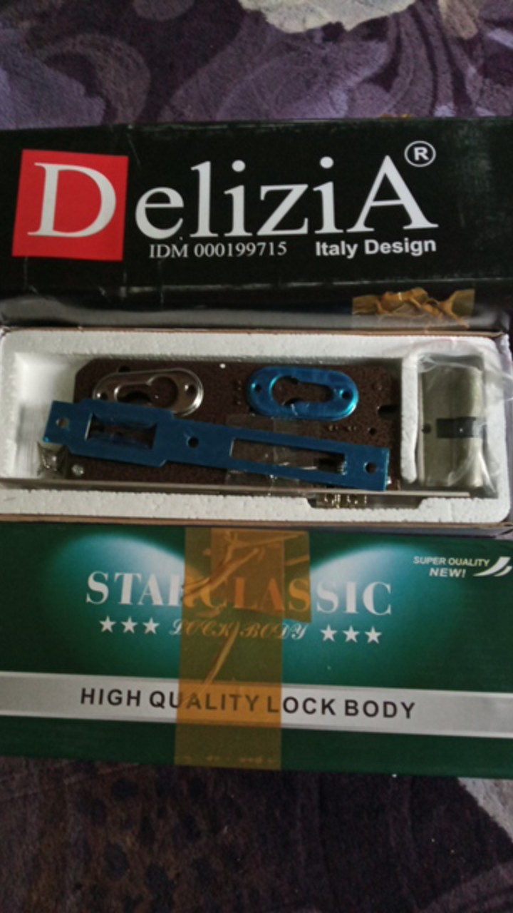 Paket Gagang Pintu Rumah 45 Cm Dan Body Kunci 1 Set Hemat Murah