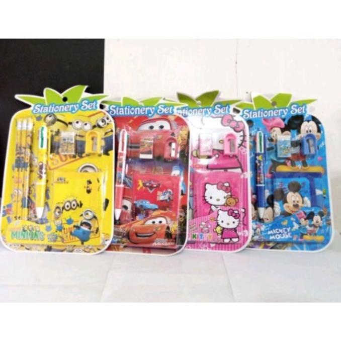 

UW666 Paket Alat Tulis Anak 7in1 Stationery Set Alat Tulis Sekolah - 9