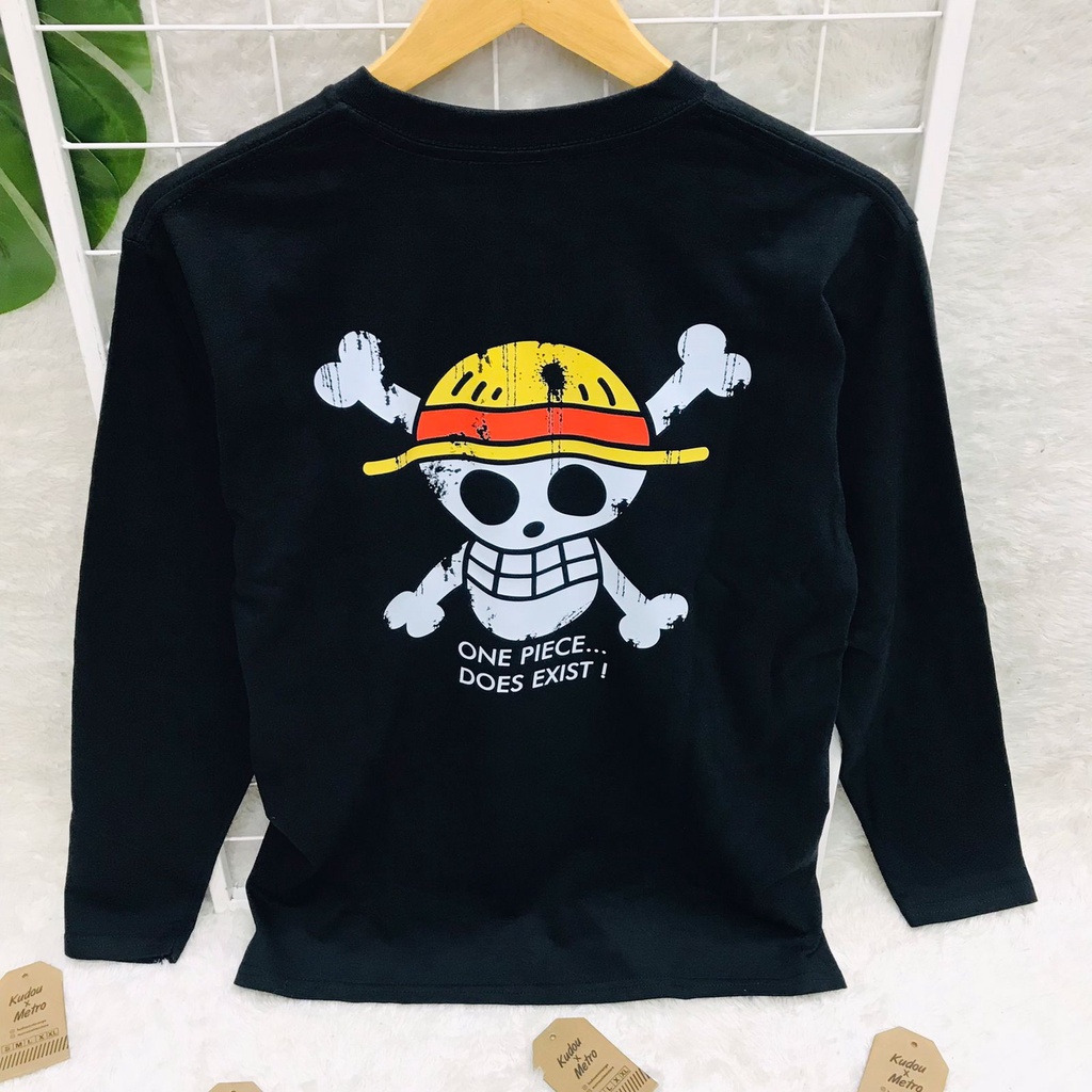 Longsleeve Onepiece Does Exist! Mugiwara Black