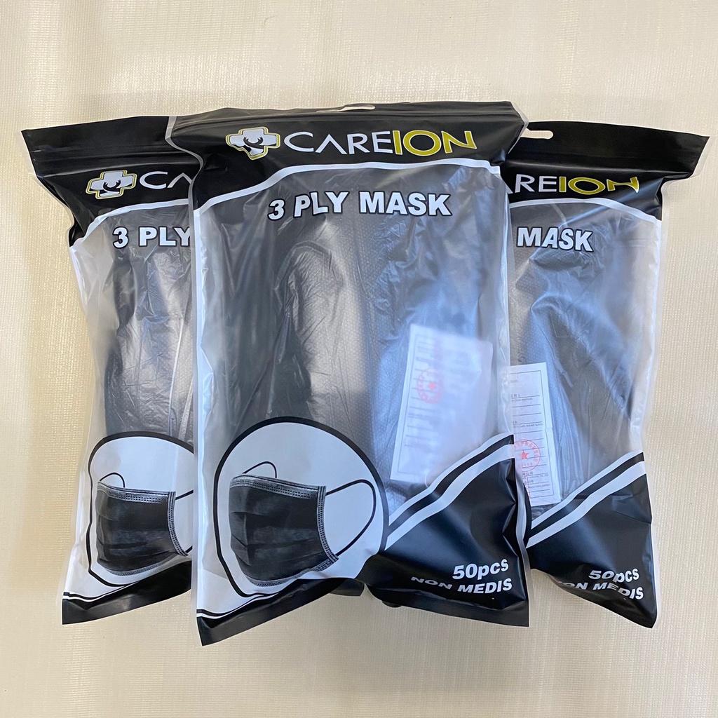 Careion Masker 3ply Premium Pro Facemask isi 50pcs