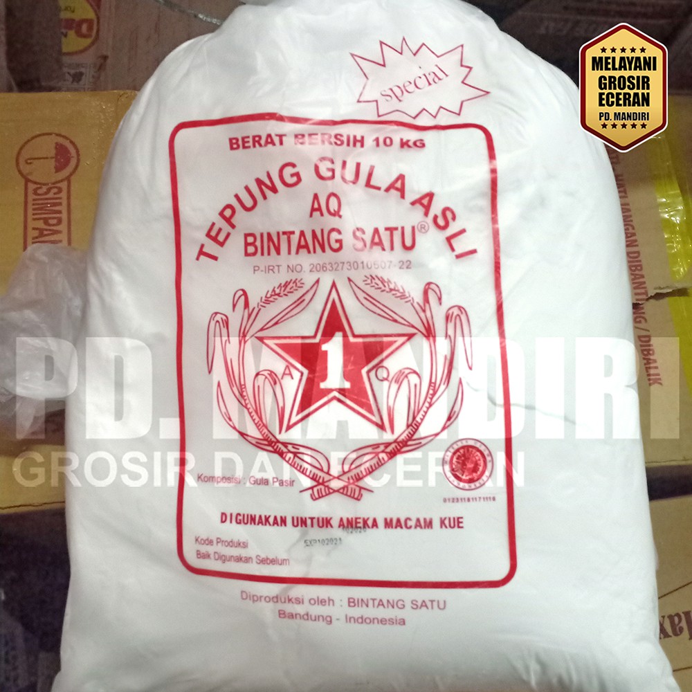 

CAP BINTANG 1 GULA TEPUNG