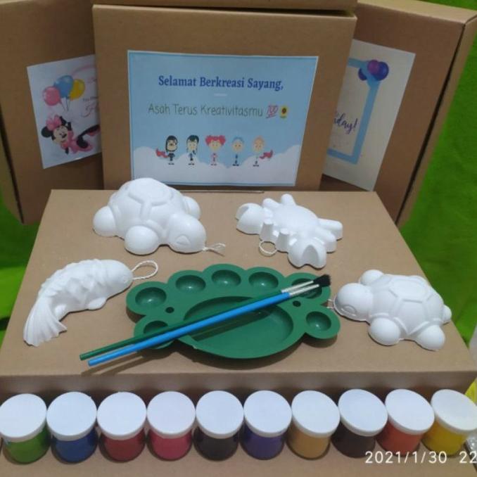 

TERBARU Painting Kit Set Melukis Anak Seri Binatang Air/CAT AKRILIK SET/CAT AKRILIK SET 24 WARNA/CAT AKRILIK PASTEL/CAT AIR/CAT AIR LUKIS SET/CAT AIR GIOTTO/KUAS LUKIS 1 SET/KUAS LUKIS KECIL/KUAS LUKIS LENGKAP/KANVAS LUKIS/KANVAS LUKIS SKETSA/KANVAS LUKIS