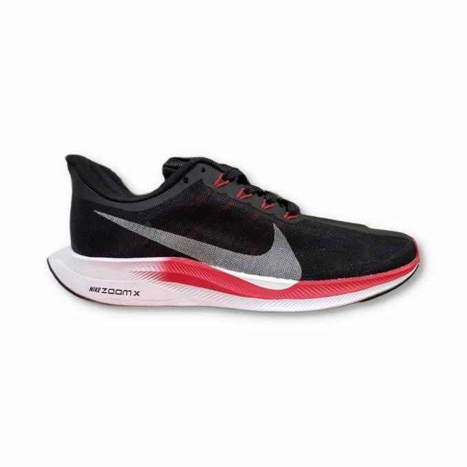 Sepatu Pria Nike Zoom Pegasus 35 Turbo Black Red Men'S Running Shoes Blackpinkstore22