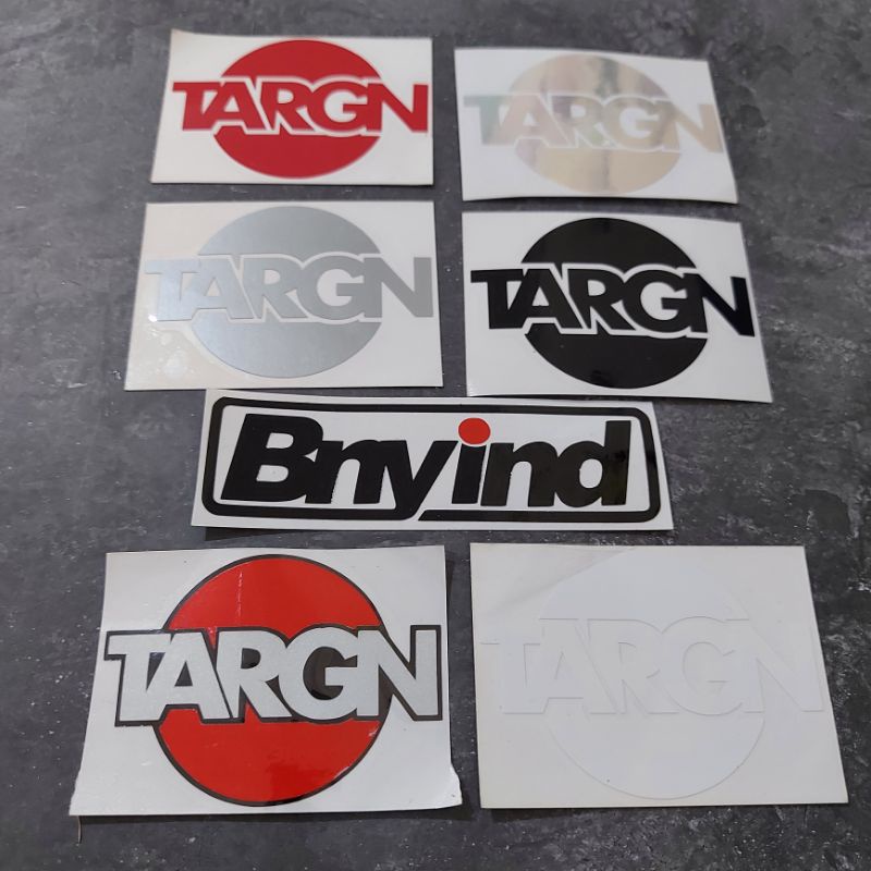 STICKER TARGN BULAT CUTTING