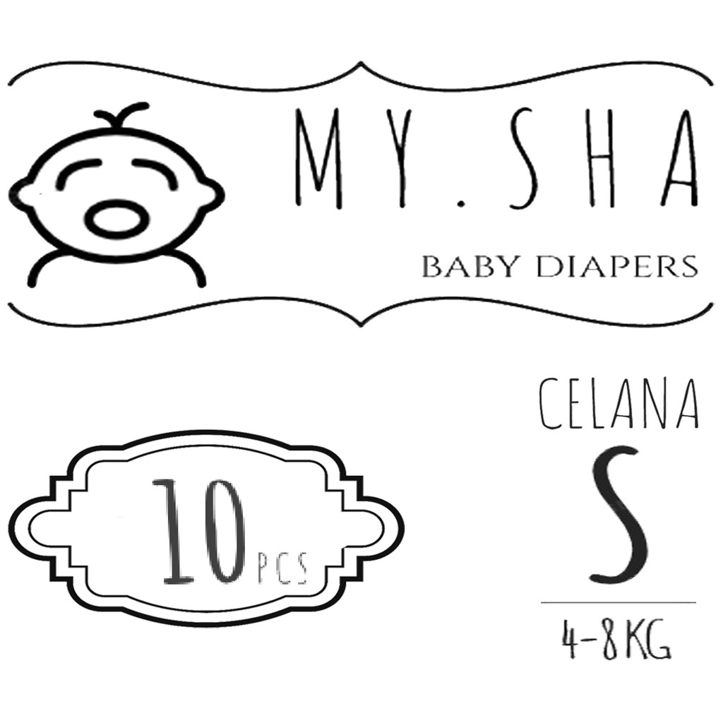 Popok S10 Celana curah Mamamia / Yoa / fluffy pampers diapers pants