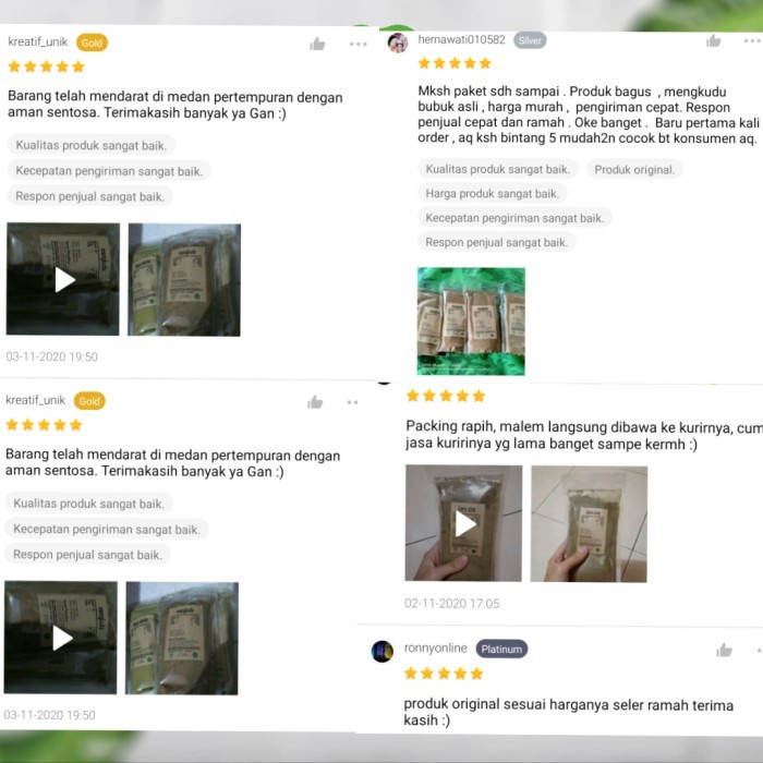 

Marhies- Gingseng Jawa Bubuk 1 Kg - Talinum Paniculatum - Murni - Jsr - Rempah