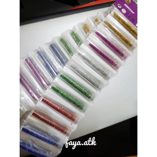 Gliter - Glitter Renteng 12pcs