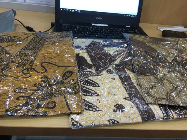 Bswart Batik Hrb026 Kenongo Hem Pendek Padi Pekalongan M L Xl Batik Pria Murah Modern Grosir
