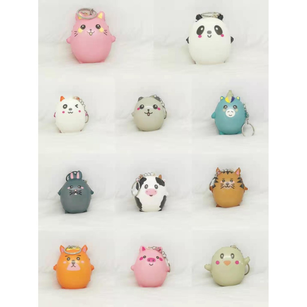 Squishy Murah Mainan SQUISHY Gantungan Kunci [ Wishy Pets ]