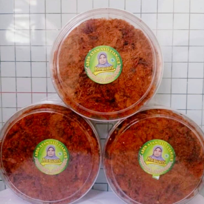 

ABON- ABON AYAM KARWATI ASLI CIANJUR - ORIGINAL -MAKANAN-KERING.